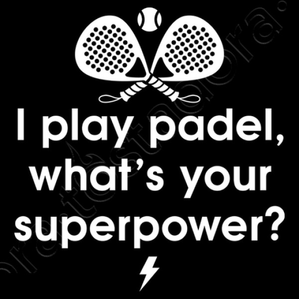I play padel