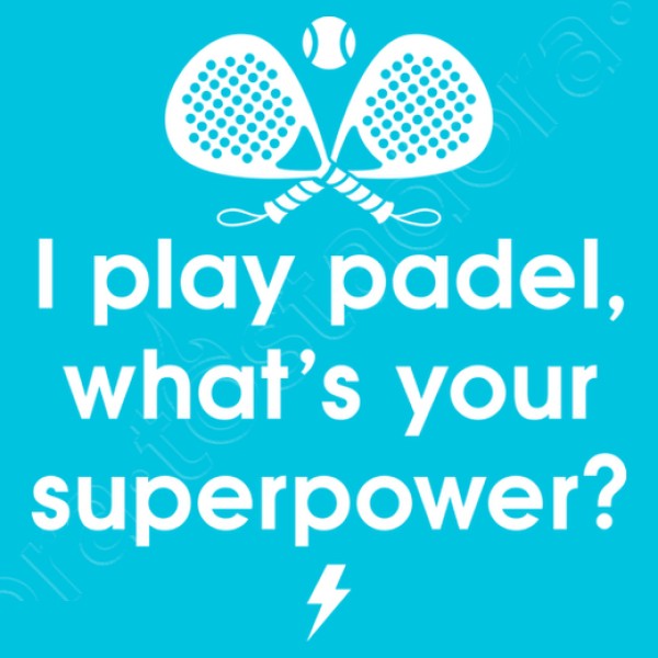 I play padel