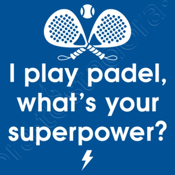 I play padel