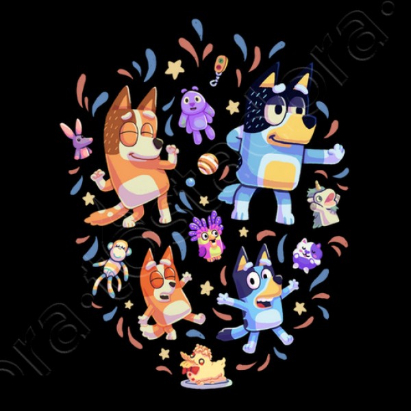 Modo Baile Bluey Bandit Chilli Bingo