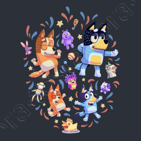 Modo Baile Bluey Bandit Chilli Bingo