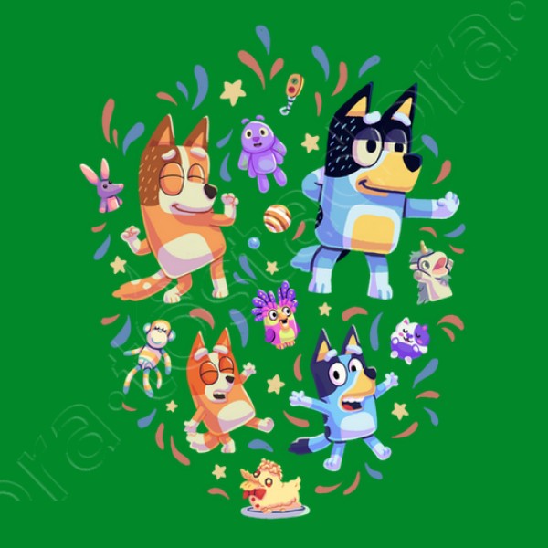 Modo Baile Bluey Bandit Chilli Bingo