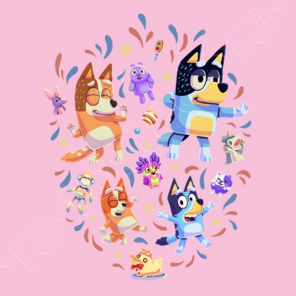 Modo Baile Bluey Bandit Chilli Bingo