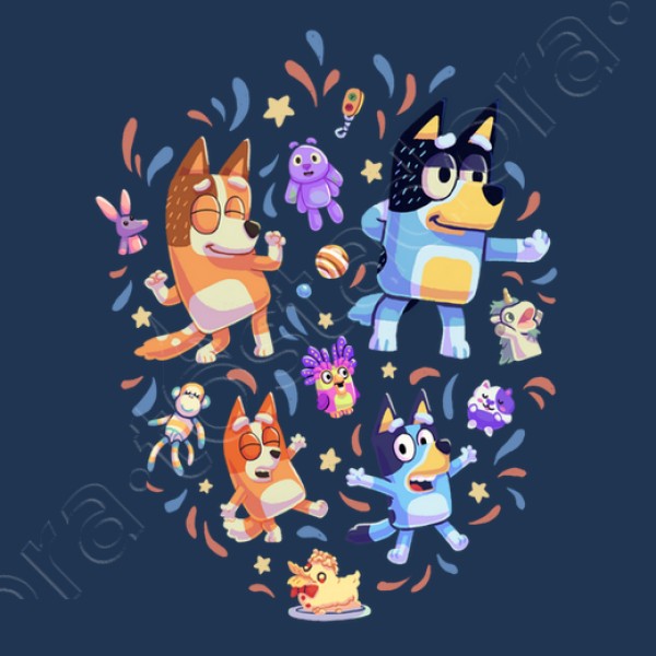 Modo Baile Bluey Bandit Chilli Bingo