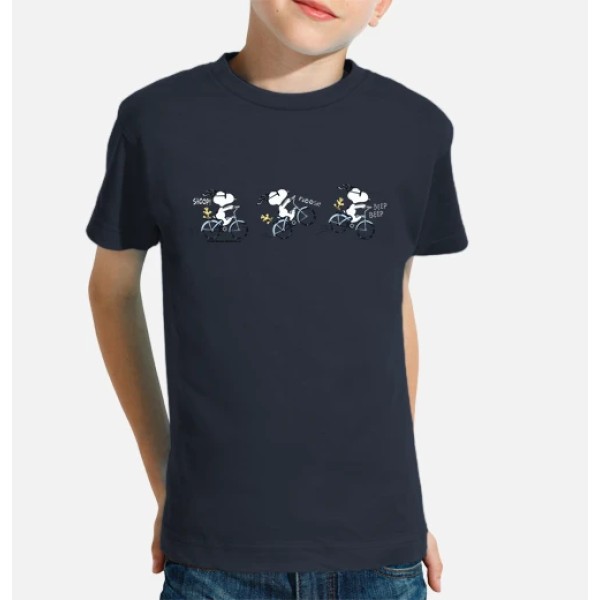 Snoopy Woodstock Biking
