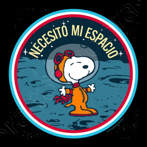 Snoopy Necesito mi espacio