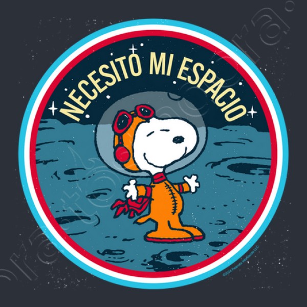 Snoopy Necesito mi espacio