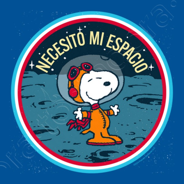 Snoopy Necesito mi espacio