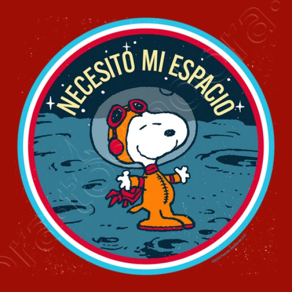 Snoopy Necesito mi espacio