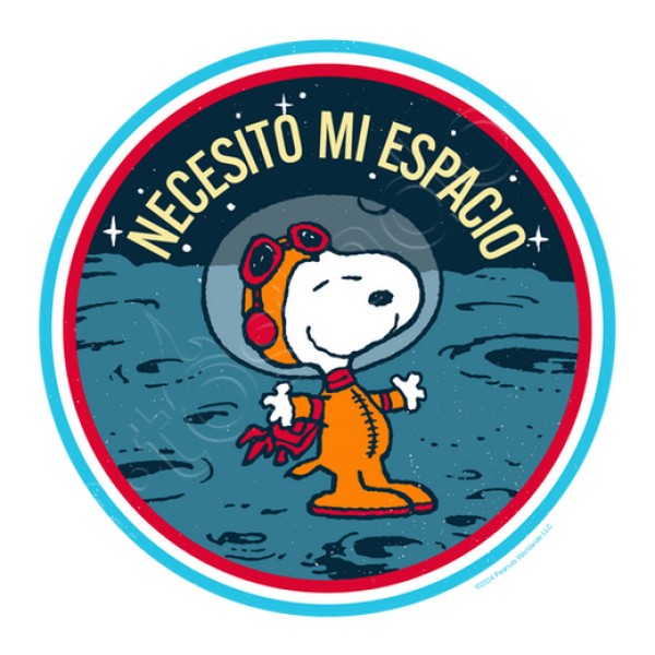 Snoopy Necesito mi espacio