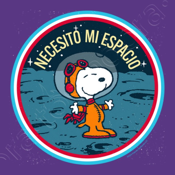 Snoopy Necesito mi espacio