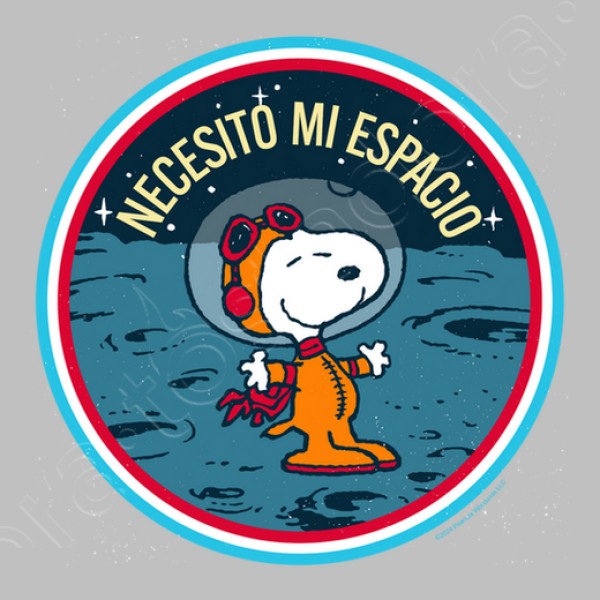 Snoopy Necesito mi espacio