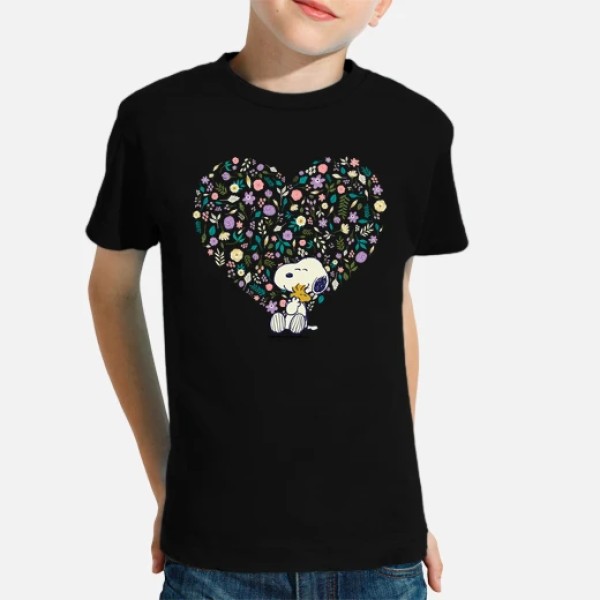 Snoopy Woodstock hearts