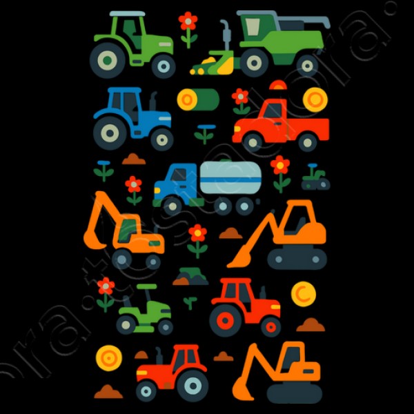 Vehu00edculos Agricultura Granjero Tractore