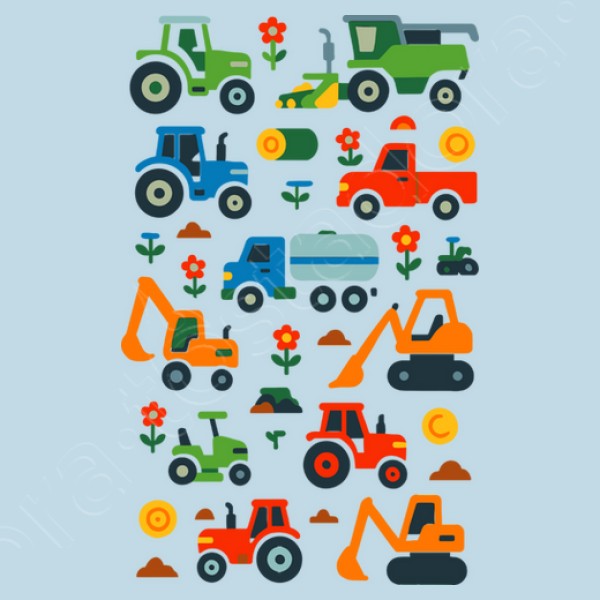 Vehu00edculos Agricultura Granjero Tractore