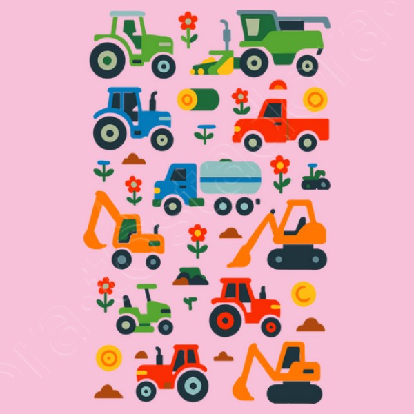 Vehu00edculos Agricultura Granjero Tractore