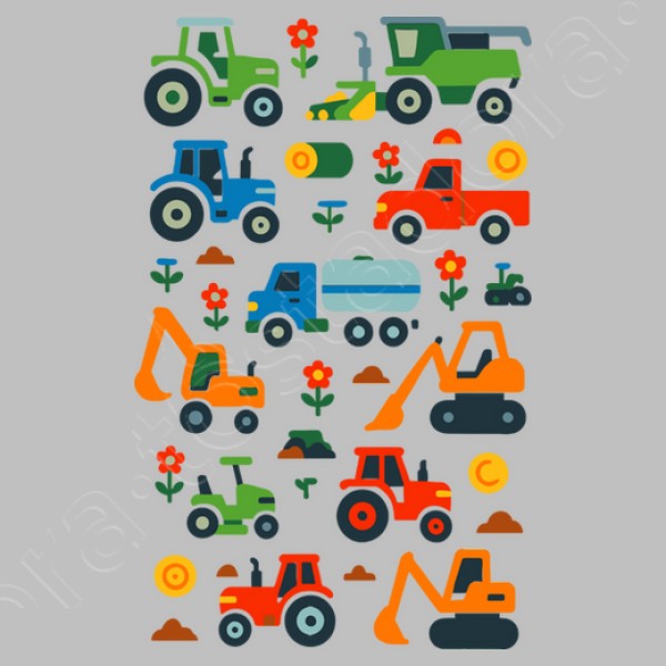 Vehu00edculos Agricultura Granjero Tractore