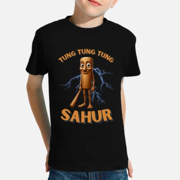 Tung Tung Tung Sahur camiseta niu00f1o