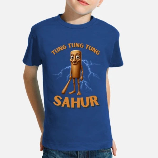 Tung Tung Tung Sahur camiseta niu00f1o