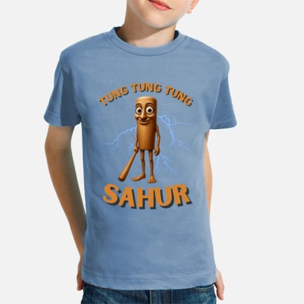 Tung Tung Tung Sahur camiseta niu00f1o