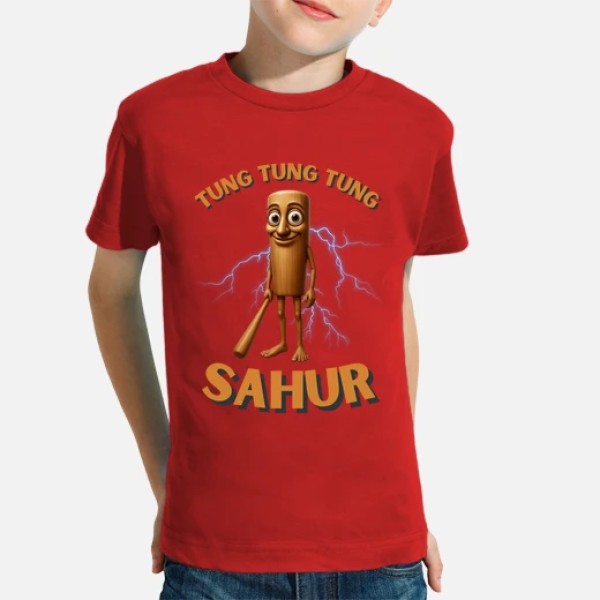 Tung Tung Tung Sahur camiseta niu00f1o