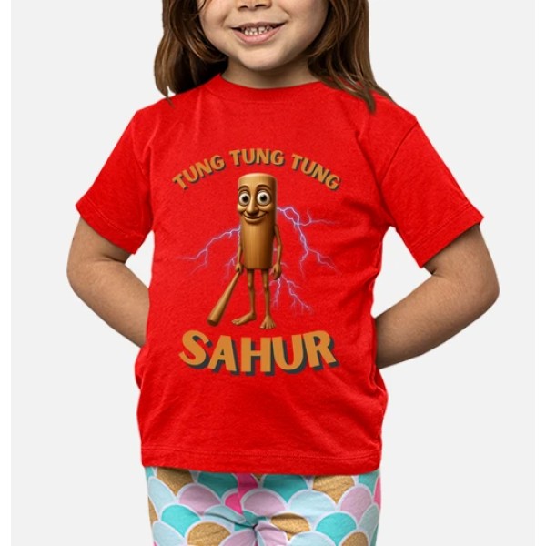 Tung Tung Tung Sahur camiseta niu00f1o