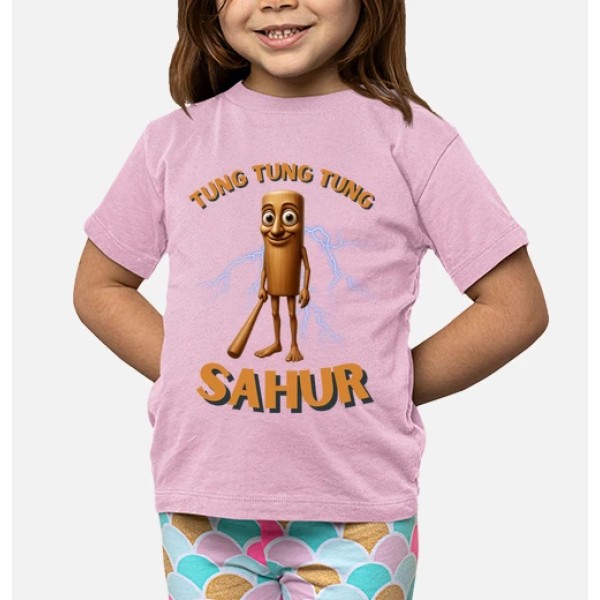 Tung Tung Tung Sahur camiseta niu00f1o