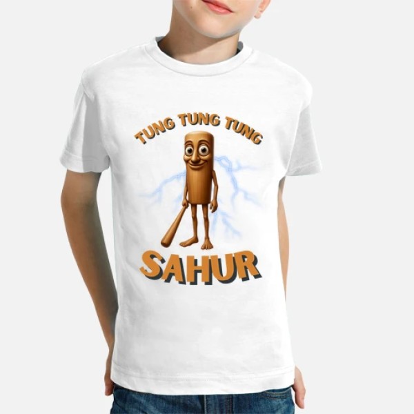 Tung Tung Tung Sahur camiseta niu00f1o