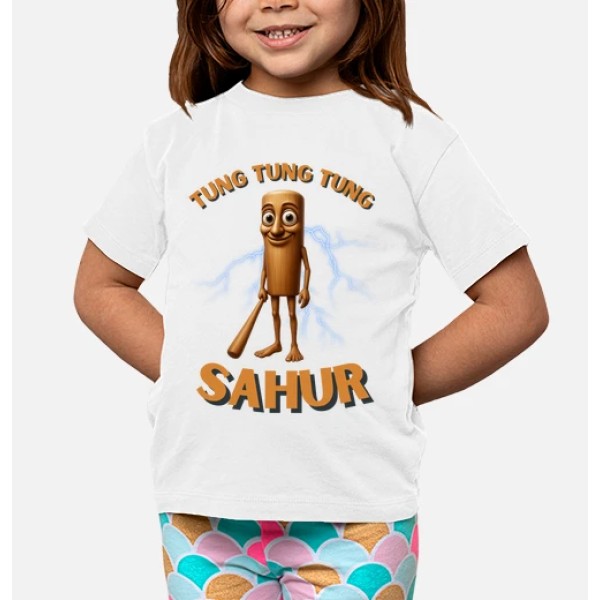 Tung Tung Tung Sahur camiseta niu00f1o