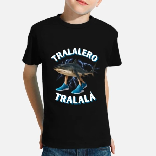 Tralalero Tralala camiseta niu00f1o