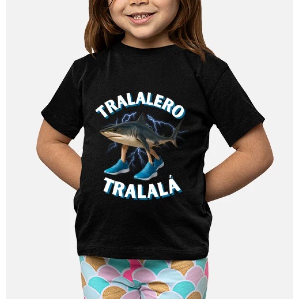 Tralalero Tralala camiseta niu00f1o