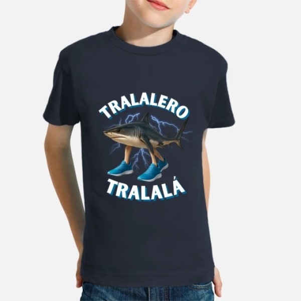 Tralalero Tralala camiseta niu00f1o