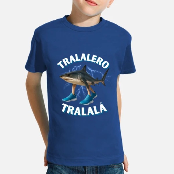Tralalero Tralala camiseta niu00f1o