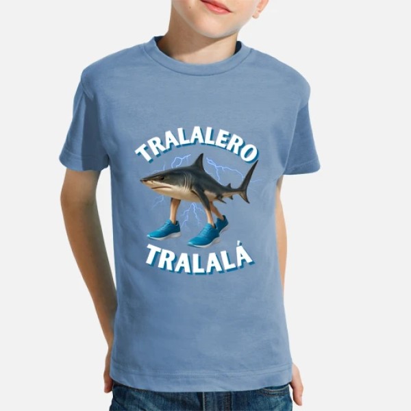 Tralalero Tralala camiseta niu00f1o