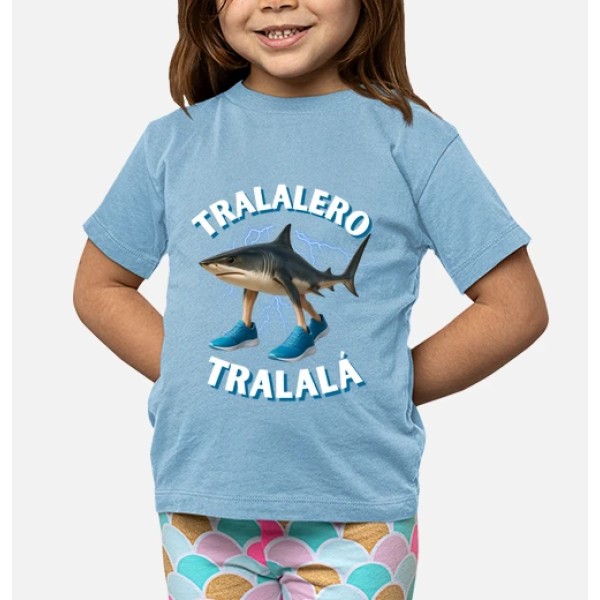 Tralalero Tralala camiseta niu00f1o