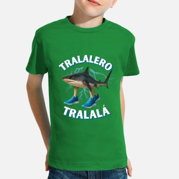 Tralalero Tralala camiseta niu00f1o
