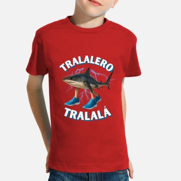 Tralalero Tralala camiseta niu00f1o