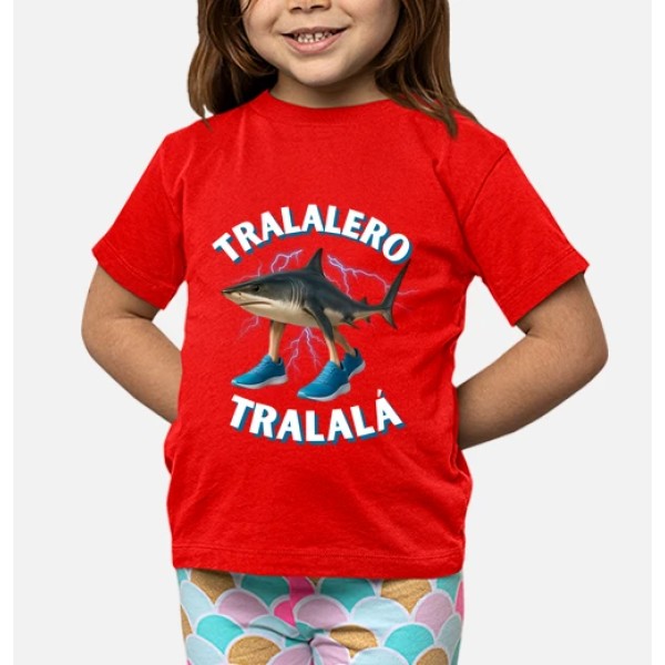 Tralalero Tralala camiseta niu00f1o
