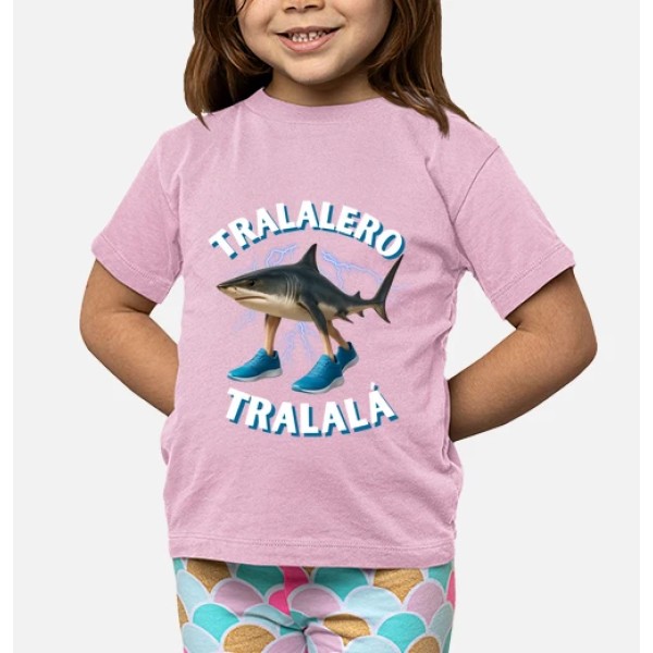 Tralalero Tralala camiseta niu00f1o