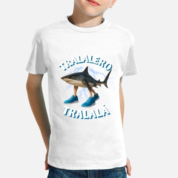 Tralalero Tralala camiseta niu00f1o