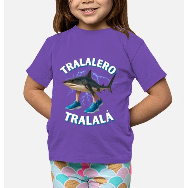 Tralalero Tralala camiseta niu00f1o