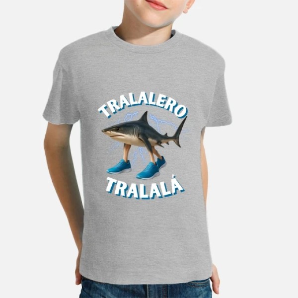 Tralalero Tralala camiseta niu00f1o