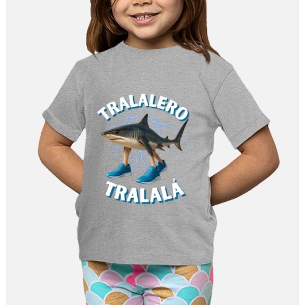 Tralalero Tralala camiseta niu00f1o