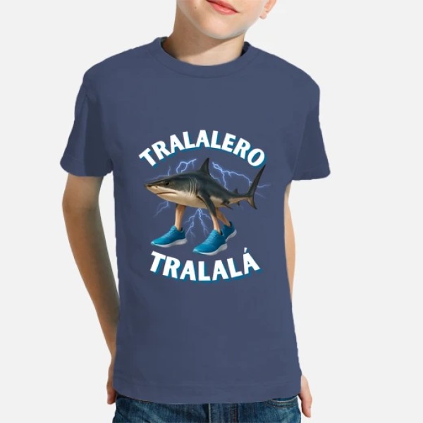 Tralalero Tralala camiseta niu00f1o