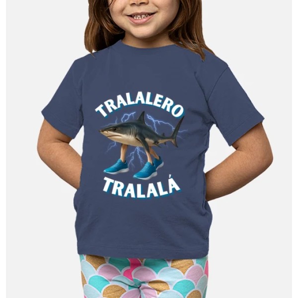 Tralalero Tralala camiseta niu00f1o