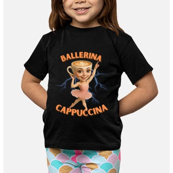 Ballerina Cappuccina camiseta niu00f1o