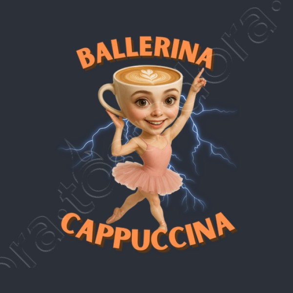 Ballerina Cappuccina camiseta niu00f1o