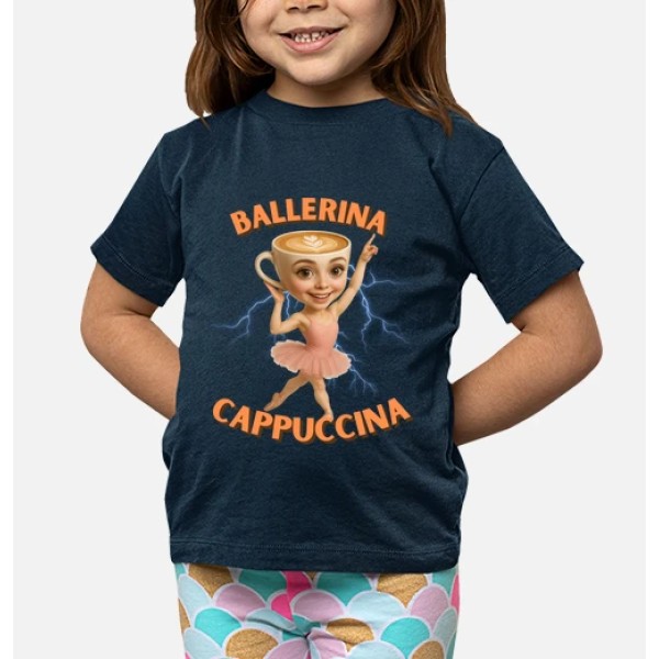 Ballerina Cappuccina camiseta niu00f1o