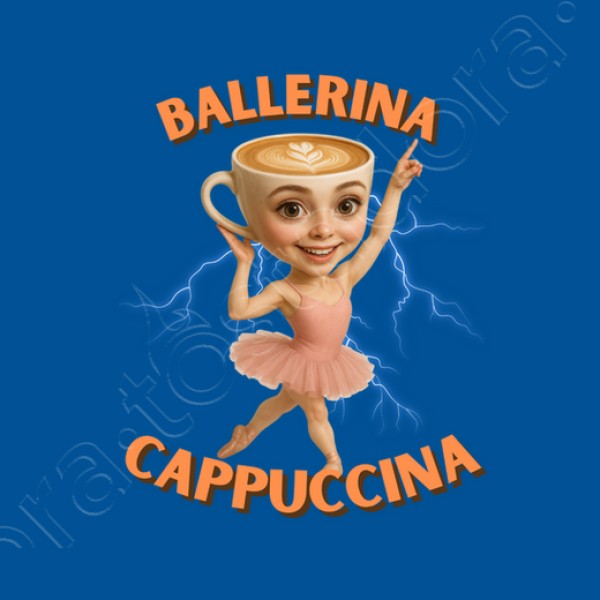 Ballerina Cappuccina camiseta niu00f1o