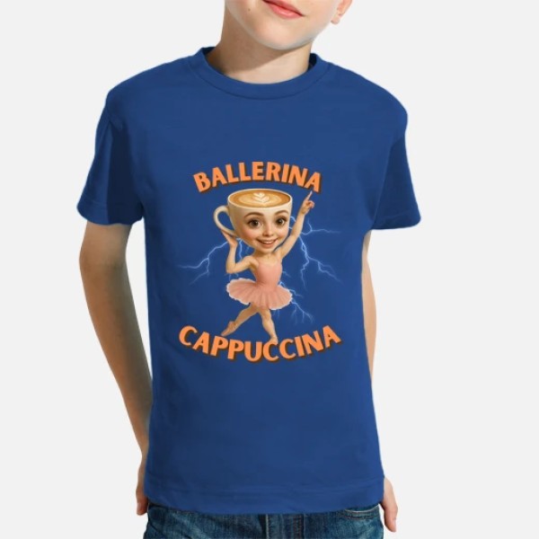 Ballerina Cappuccina camiseta niu00f1o